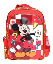 حقيبة ظهر ميكي ماوس - أحمر 16 بوصة
