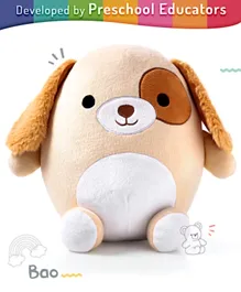 Intelliskills Hug O Feel Soft Dog Plush Toy | Cozy & Cuddly Companion for Naptime, 29cm for Kids 3  Years
