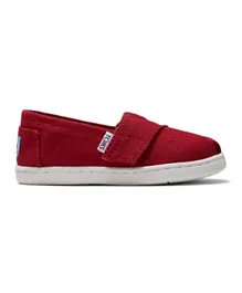 Toms Original Classic Alpargata Shoes - Red