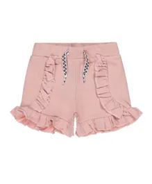 Dirkje Elastic Waist Shorts - Old Pink