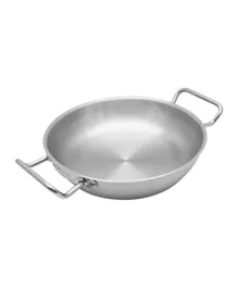 Chefset Stainless Steel Fry Pan With Side Handle - 22 cm