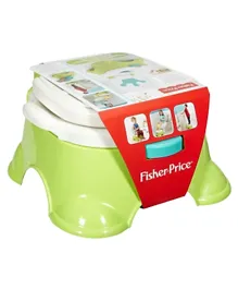 Fisher Price Royal Stepstool Potty- Green
