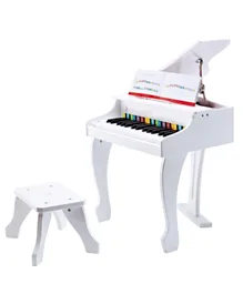 Hape Deluxe Grand Piano - White