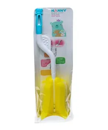 Uniq Kidz Nanny Clean Premium Bottle Brush - Yellow