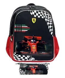Ferrari To Be 1st Backpack With Pencil Case - 16 inches