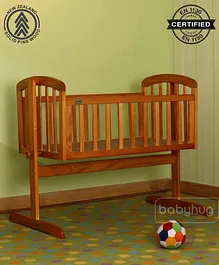 Babyhug Joy Cradle With Mosquito Net - Natural