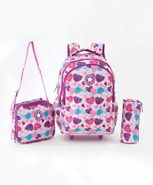 Classic Heart School Backpack Kit - 40.64cm, Padded Straps, Spacious, for 5+ Years