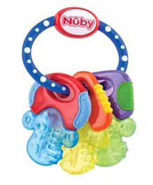 Nuby Gel Teether Keys  Pack of 1 - Multicolour