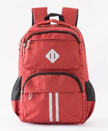حقيبة ظهر أنيقة وكلاسيكية - احمر - 16.9 بوصة
