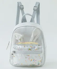 Stylish & Classic Backpack White - 9.4 Inches