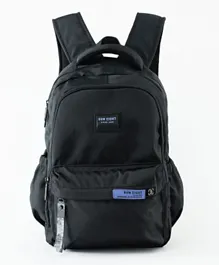 Stylish & Classic Backpack Black - 18 Inches