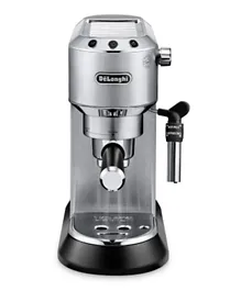 ماكينة تحضير القهوة ديديكا ستايل بمضخة 1.1 لتر 1300 وات EC685.M من ديلونجي - ميتاليك
