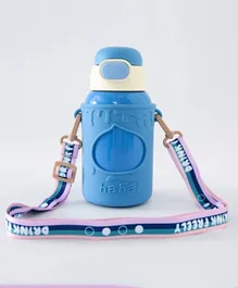 Drink Freely Printed Sipper Bottle Blue - 500mL