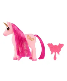Dream Bella Little Unicorn with Brush Pink - 5.5 Inch