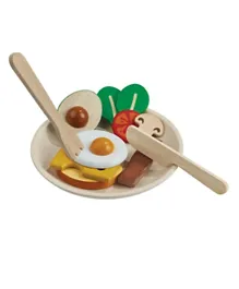 Plan Toys Wooden Breakfast Set - Mulicolour