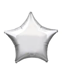 Various Brands Metallic Silver Star Balloon