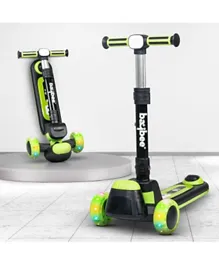 BAYBEE Kick Scooter for Kids - Green