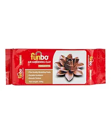 Funbo Air Hardening Clay Terracota 250g - Assorted