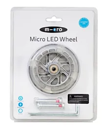 Micro Maxi 2 X LED Wheel Set - 12 cm