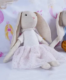Pan Emirates Bunny Girl Rabbit Soft Toy Pink - 37cm