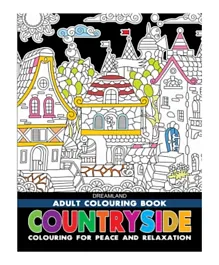 Countryside Colouring Book for Adults - English