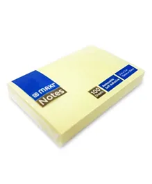 Maxi Sticky Notes Yellow - 100 Sheets