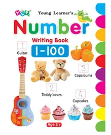 Number Writing Book 1 to 100 - English
