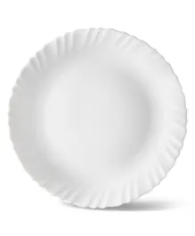 Larah Opal Dinner Plate White - 27 cm