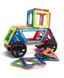 Magnetic Building Blocks Construction Set - 44 Pieces