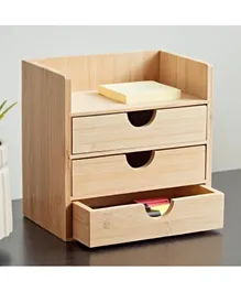 HomeBox Natura 4-Tier Mini Desk Organiser
