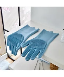 HomeBox Alina Gloves with Hand Scrubber Set - 2-Pieces