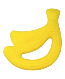 Green Sprouts Silicone Fruit Teether Banana - Yellow