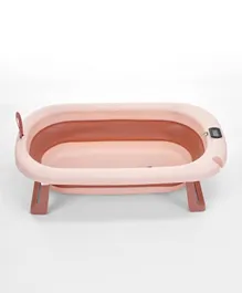 Baby Bath Tub With Temperature Control - Pink