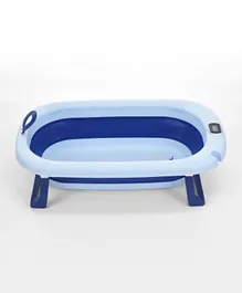فاب ان فانكي - حوض استحمام للأطفال مع تحكم بدرجة الحرارة - أزرق
