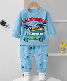 SAPS California South Coast Pyjama Set - Blue
