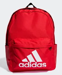 adidas Classic Badge Of Sport Backpack Red - 17 Inches