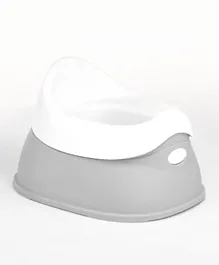 Easy Potty Training Seat With Bowl - Grey