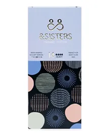 &Sisters Organic Cotton Eco-Applicator Tampons Dual Absorbency - 16 Pieces