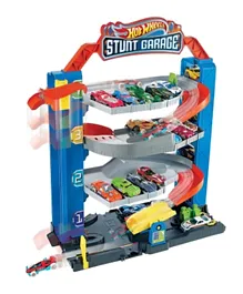 Hot Wheels Stunt Garage Play Set