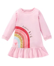 SAPS Dream Big Graphic Dress - Pink