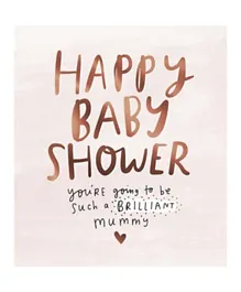 Pigment Happy Baby Shower Brilliant Mummy Greeting Card
