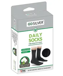 Go Silver Daily Socks - Grey
