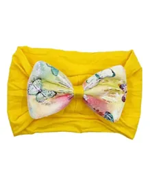 The Girl Cap Baby Butterfly Headband -Yellow