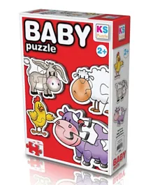 KS Games Baby Puzzle Farm Animals