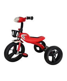 Kids Tricycle With Storage - Red