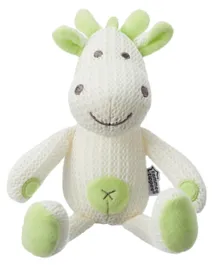 Tommee Tippe Jiggy The Giraffe Breathable Soft Toy White Green
