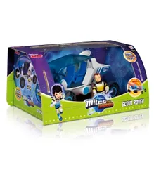 IMC Toys Pull Back Scout Rover With 2 Mini Figures - Blue