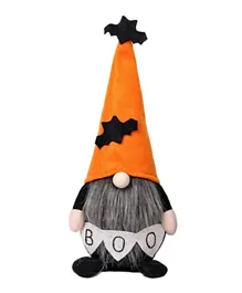Brain Giggles  Halloween Gnomes Plush Faceless Doll with Orange hat
