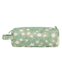 A Little Lovely Company Pencil Case Blossoms - Sage