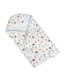 Cradle Togs Baby Bear Wrapper - Blue